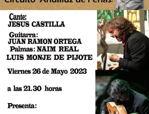 RECITAL DE JESUS CASTILLA  GUITARRA JUAN RAMON ORTEGA PALMAS  NAIM REAL Y LUIS MONJE DE PIJOTE