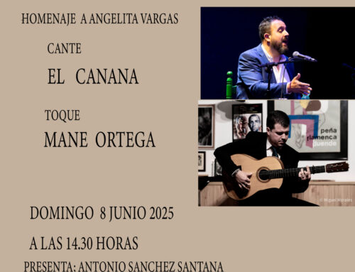´RECITAL DEL CANTAOR ANTONIO JIMENEZ EL CANANA CON LA GUITARRA MANÉ ORTAGA